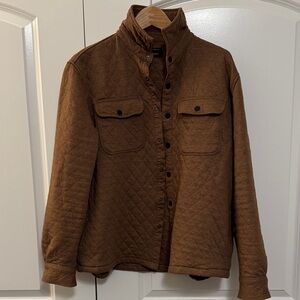 Kenneth Cole Men's Brown Quilted Jacket